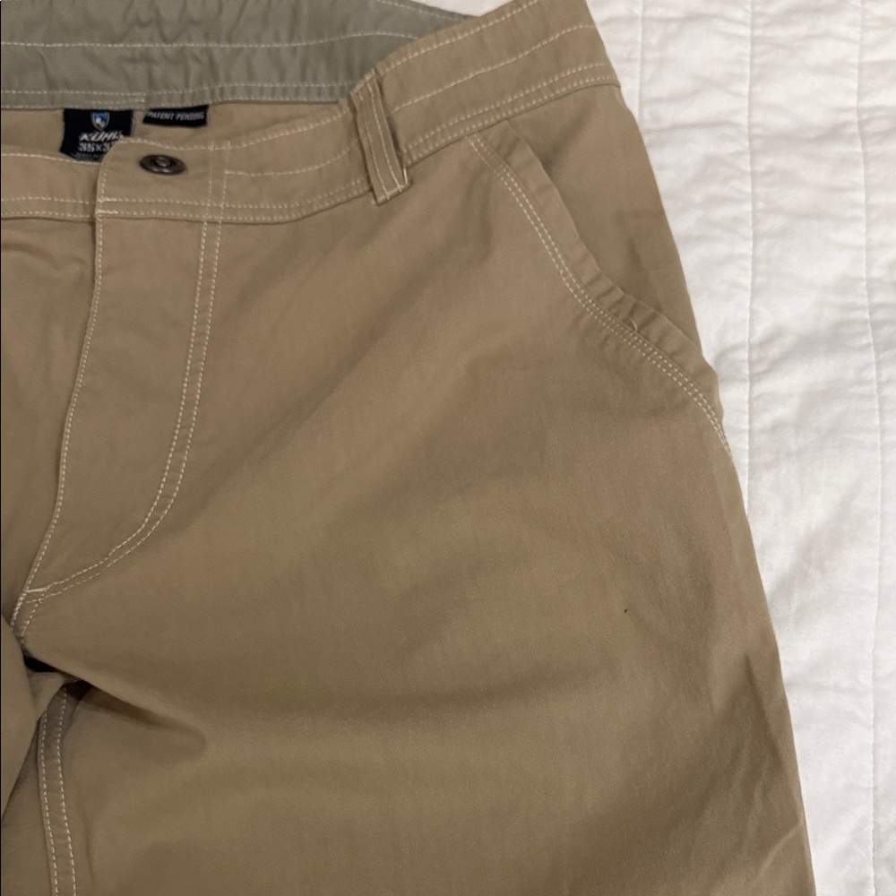 Kuhl Men's Tan Chinos - Picture 3 of 11
